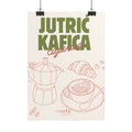 Balkan Breakfast – Kaffee, Zigarette & Morgenlaune Poster
