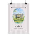 Našice Poster – Wahrzeichen Illustration | Stadtposter Kroatien