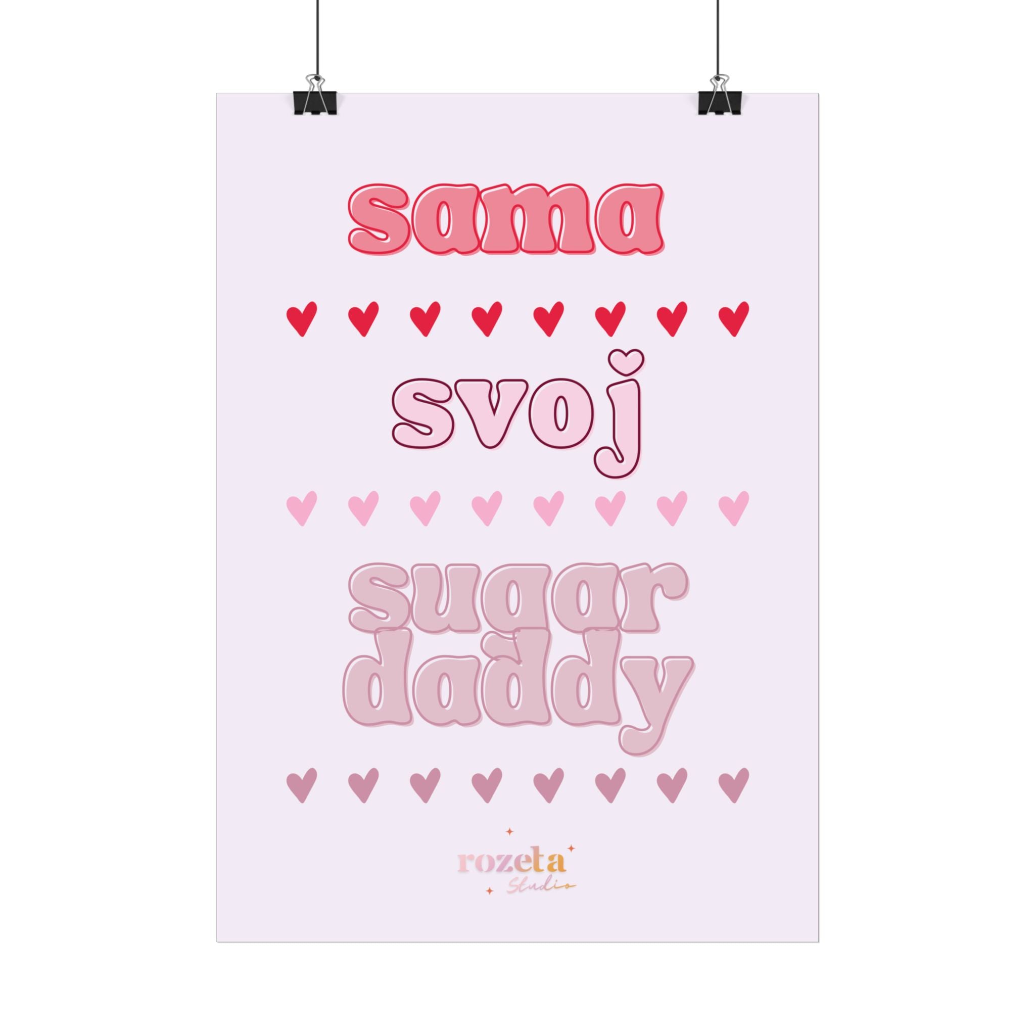 Sugar Daddy — Statement Poster