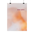 Samo Ljubav – Gradient Poster für Liebe & Positivität