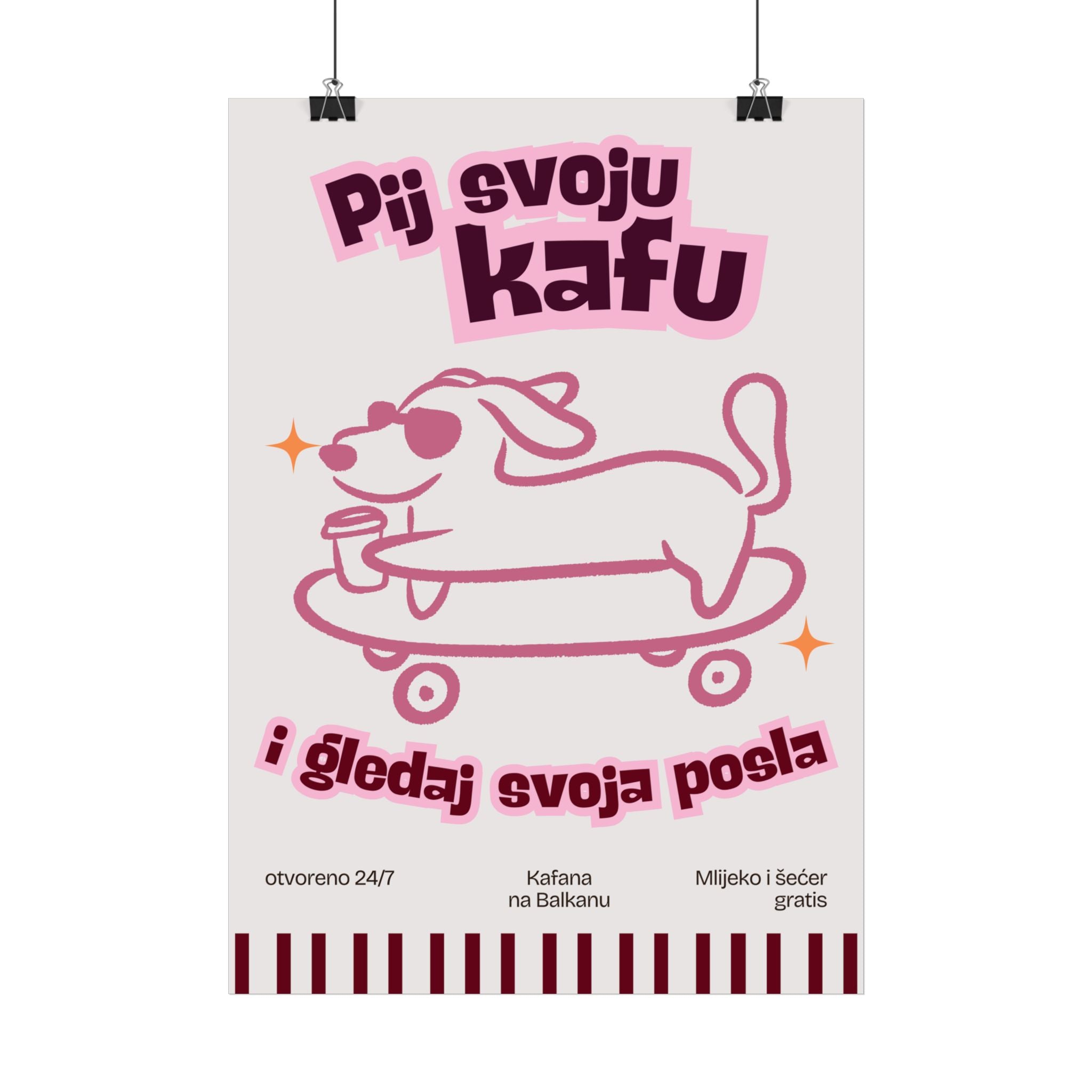 Pij svoju kafu – Balkan Statement Poster