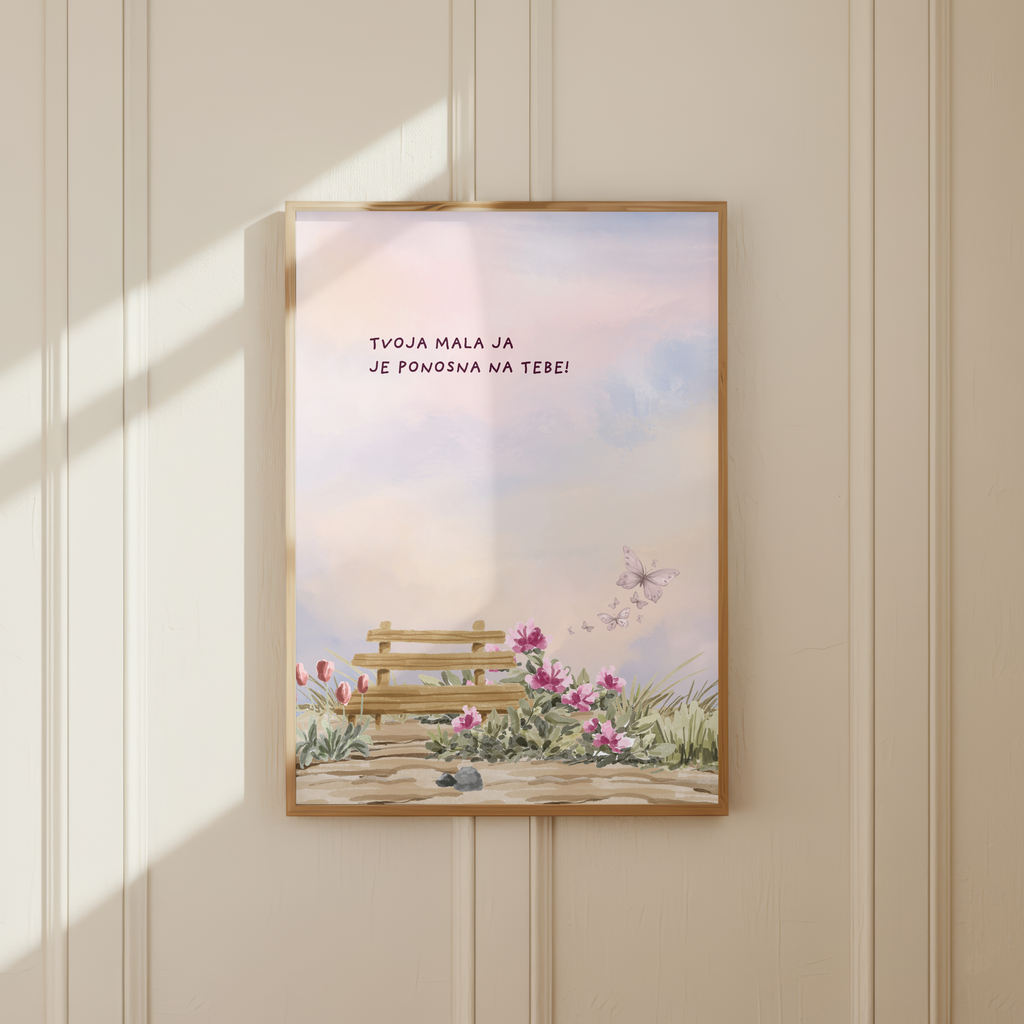 Inspirationsposter – Dein inneres Kind ist stolz auf dich