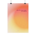 Heute entscheide ich mich für Glück – Gradient Poster