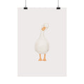 „Neugierige kleine Ente“ | Süße Tier Illustration fürs Kinderzimmer