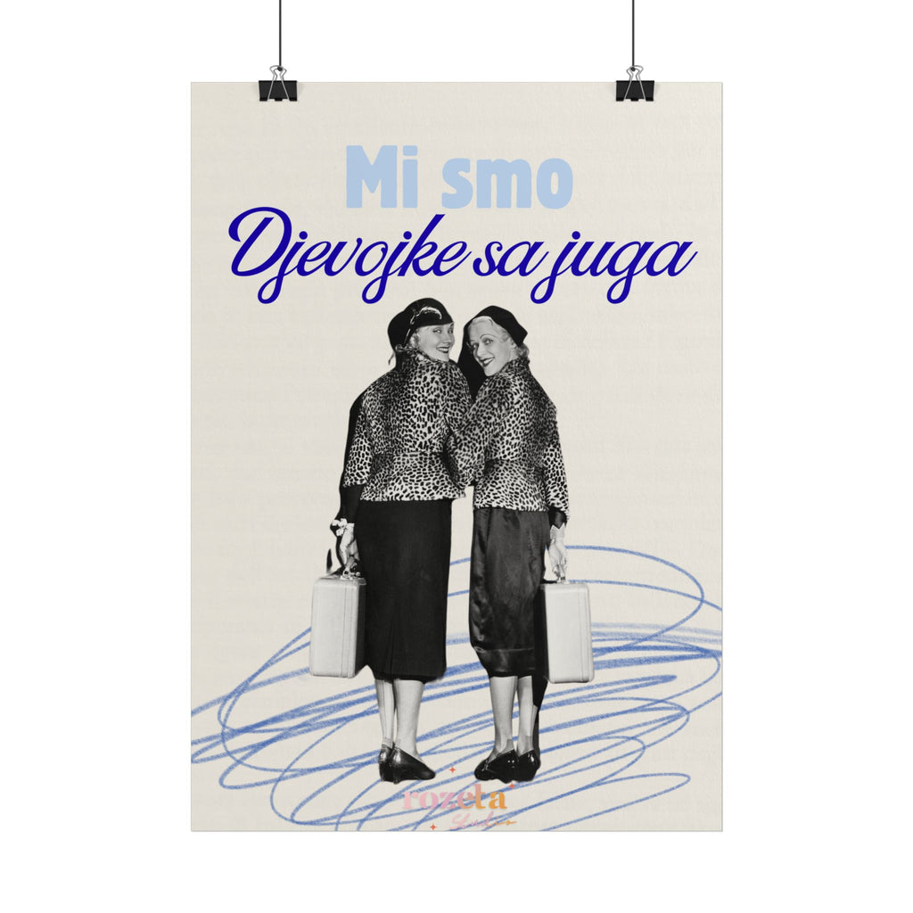 Southern Queens – Feminines Statement Poster