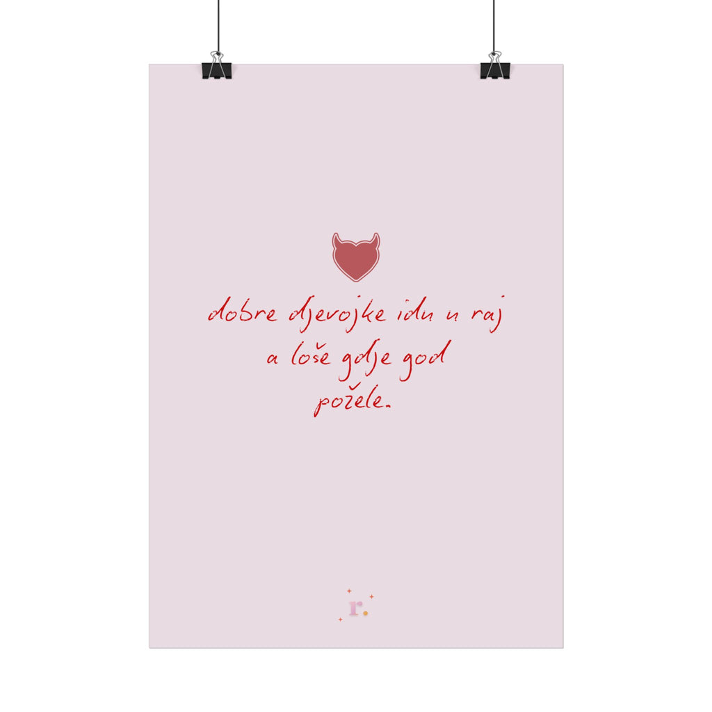 Good Girls, Bad Girls – Balkan Poster