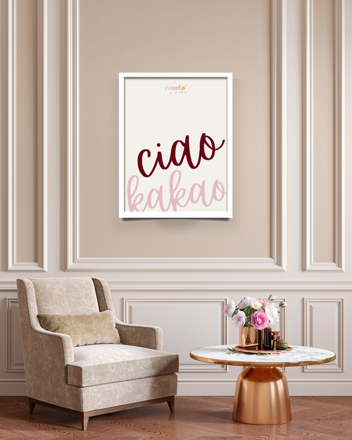 Chill & Smile – Ciao Kakao Poster