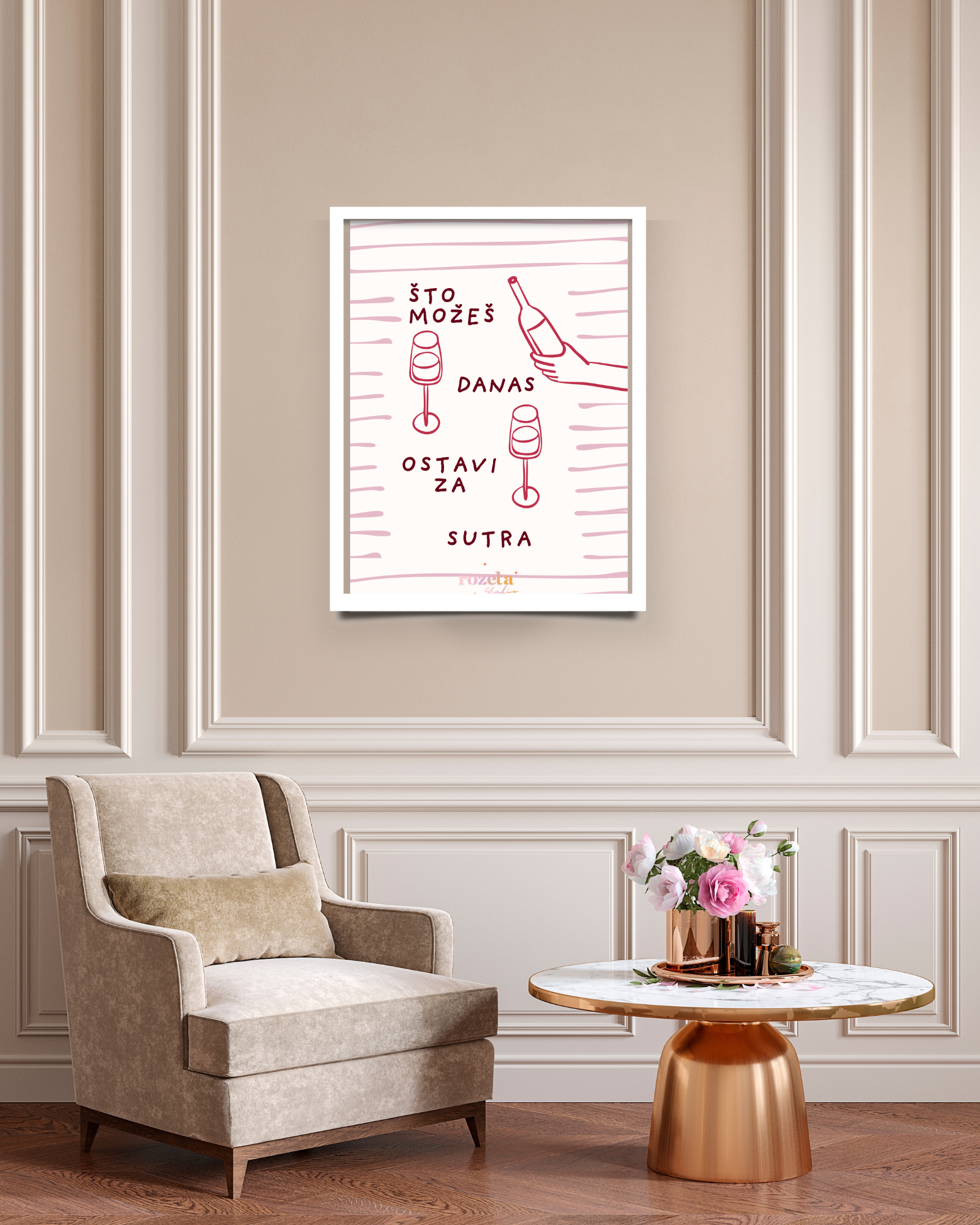 Take It Easy – Statement Poster