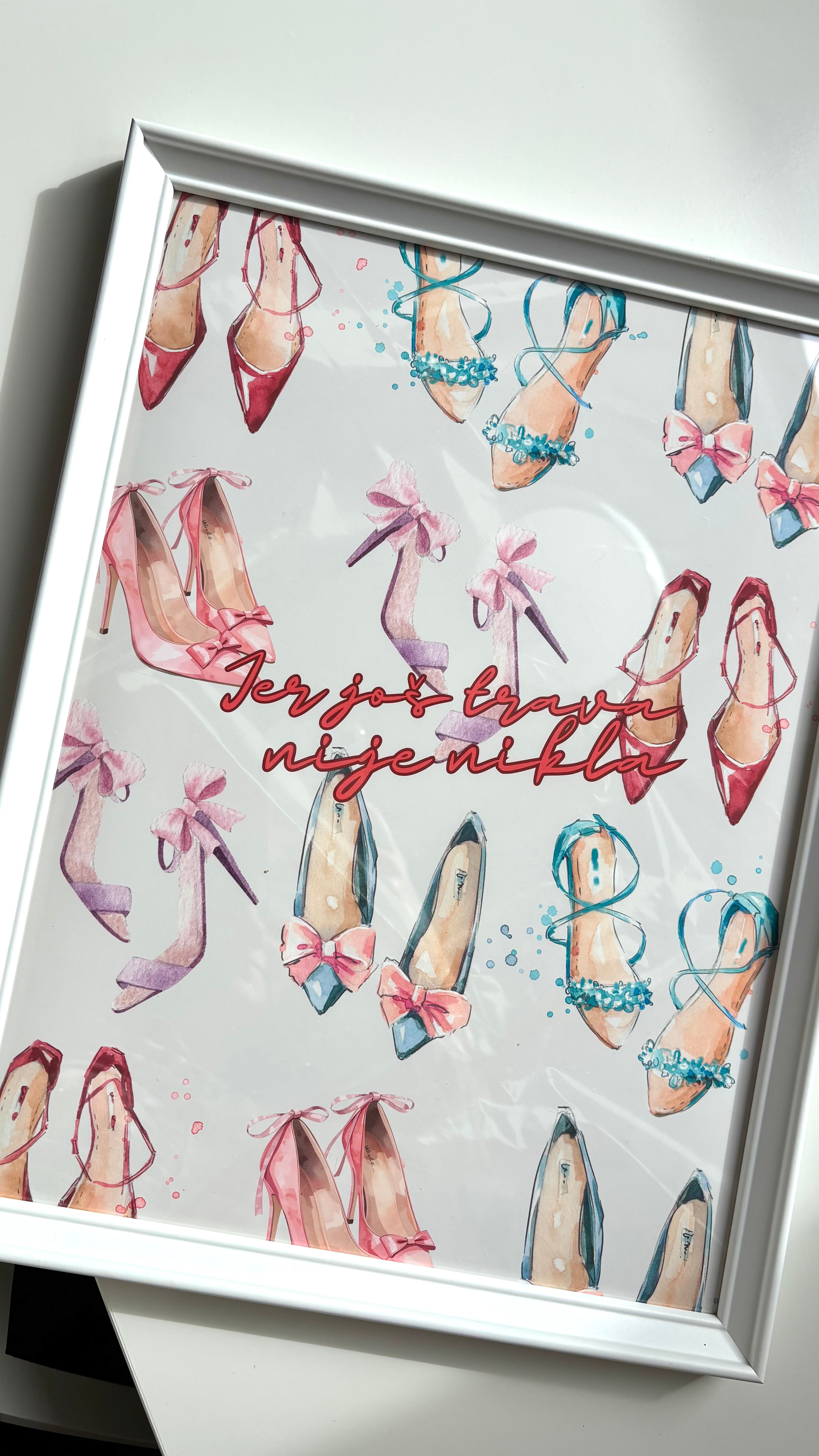 "Moja štikla" - High heels poster