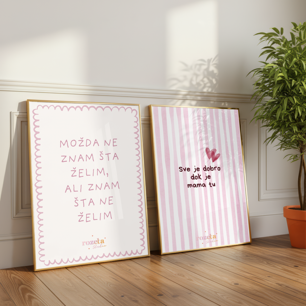 Znam šta Ne Želim – Balkan Mindset Poster