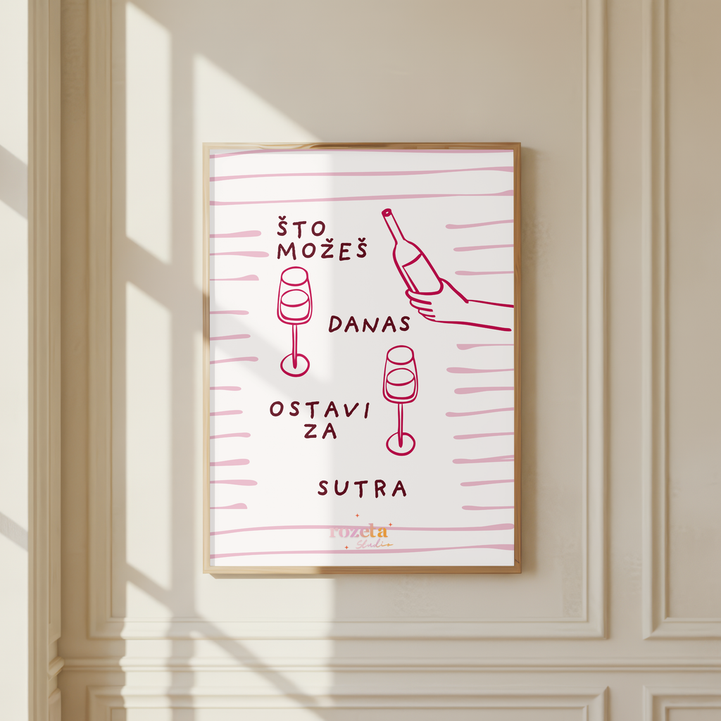 Take It Easy – Statement Poster