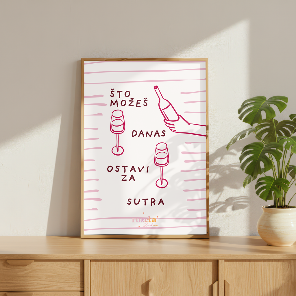 Take It Easy – Statement Poster