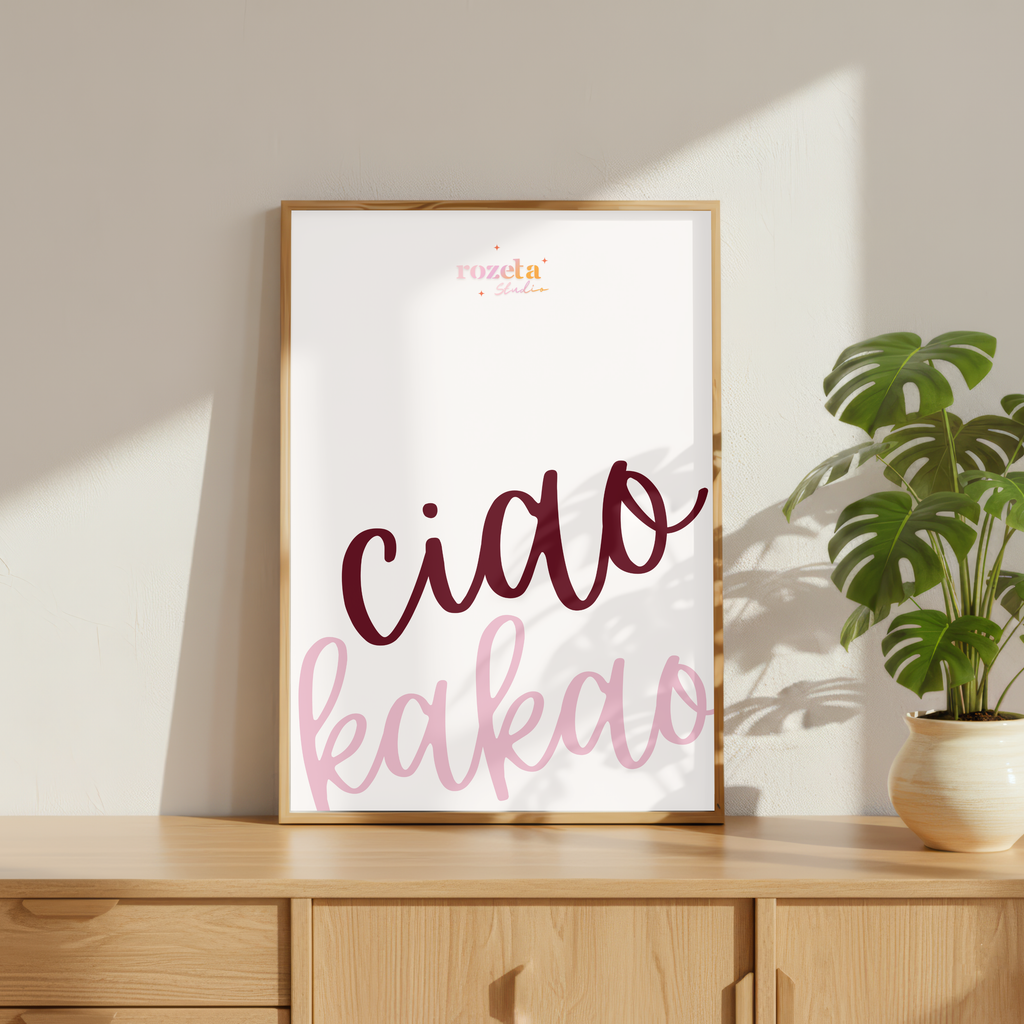 Chill & Smile – Ciao Kakao Poster