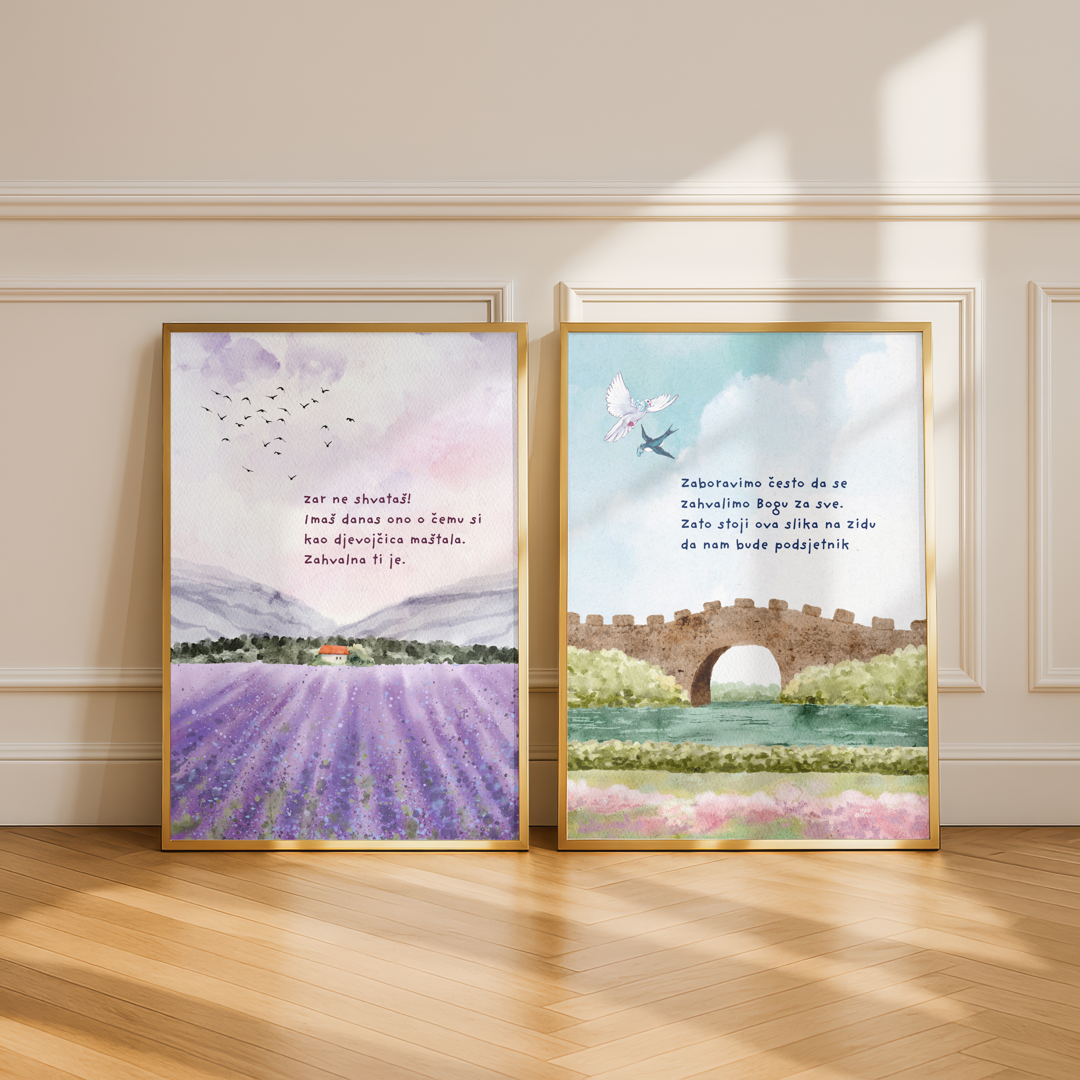 Inspirationsposter – Du lebst deinen Traum