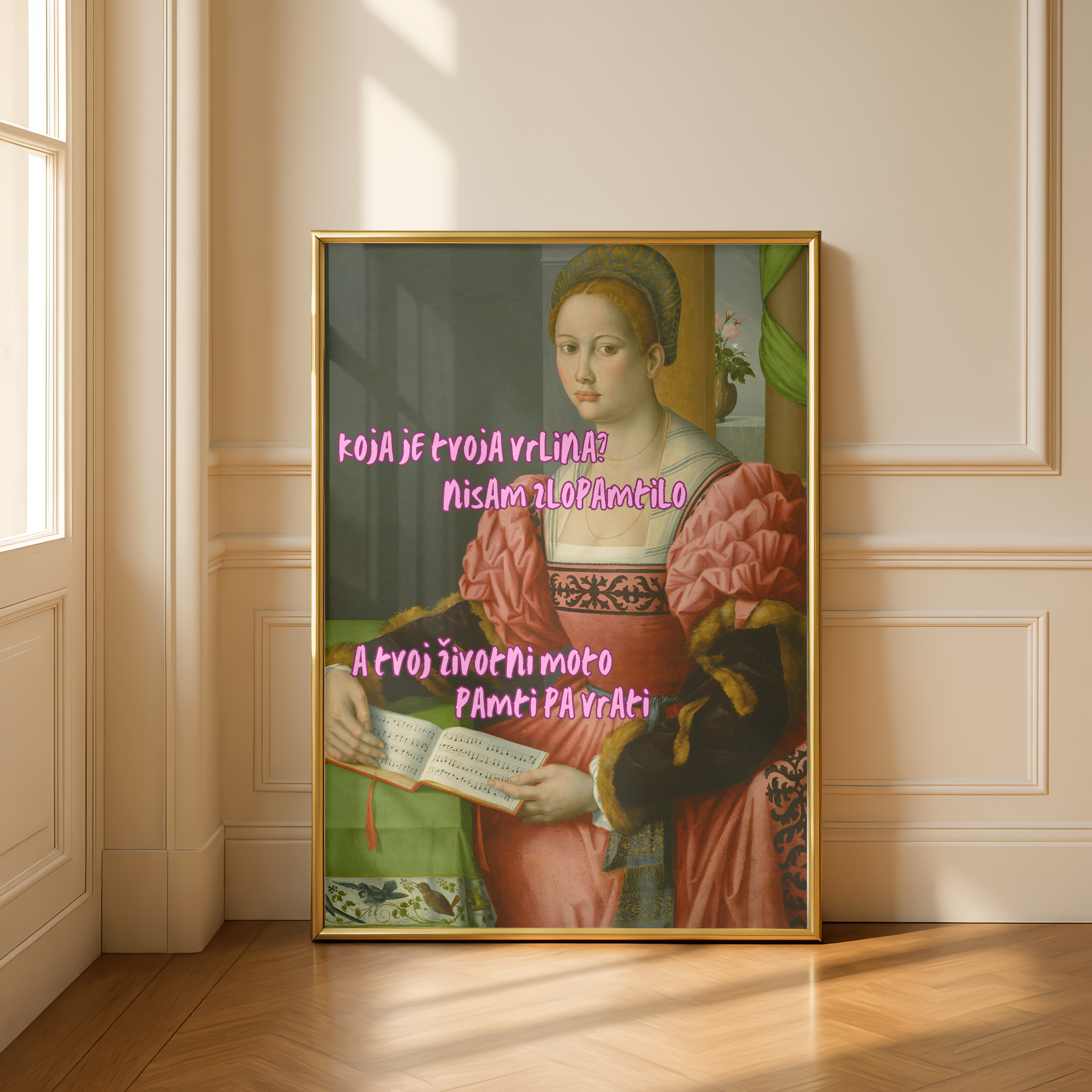 Pamti pa vrati Renaissance Poster