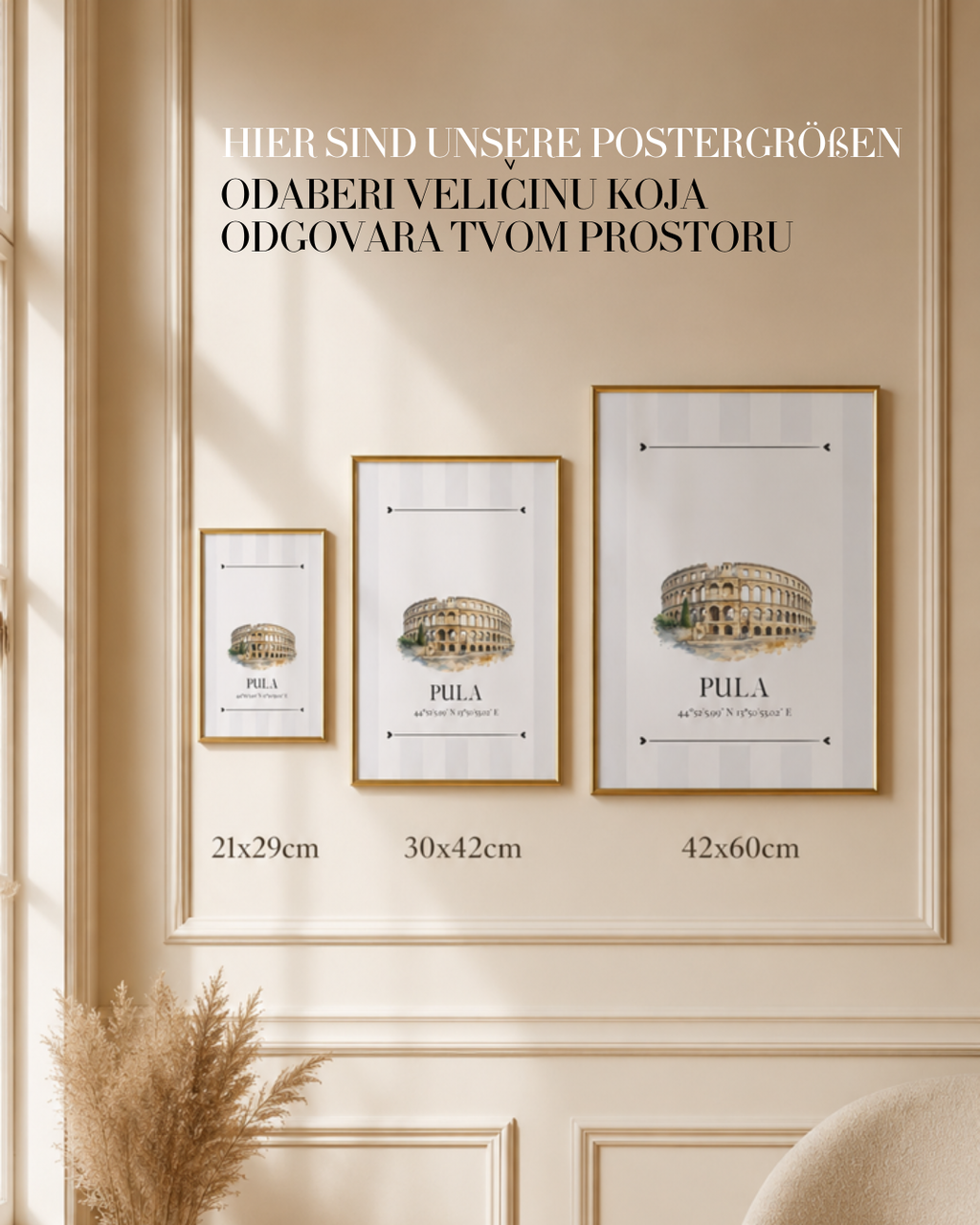 Sve je dobro dok je mama tu | Liebevolles Mama Poster