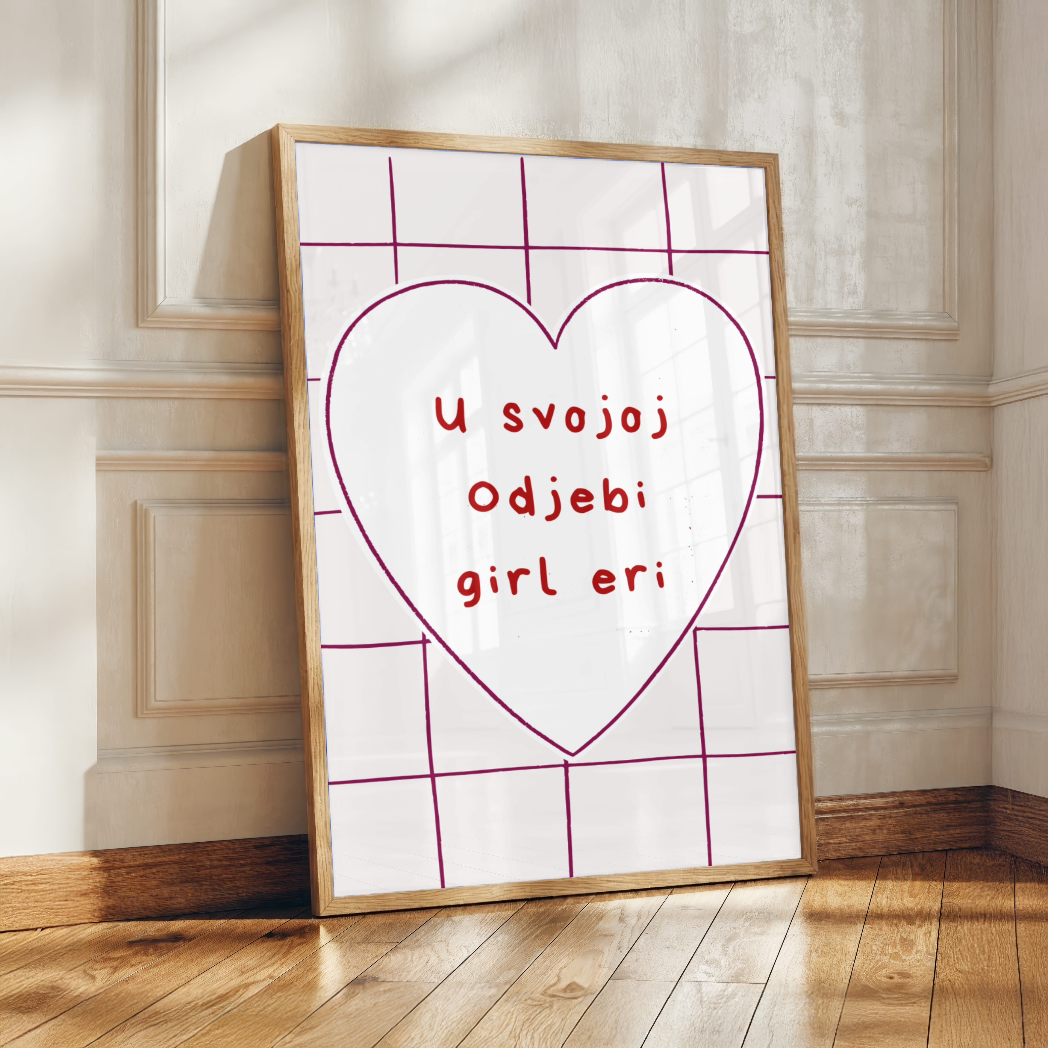 U Mojoj Odj*** Girl Era – Feminist Poster für starke Frauen