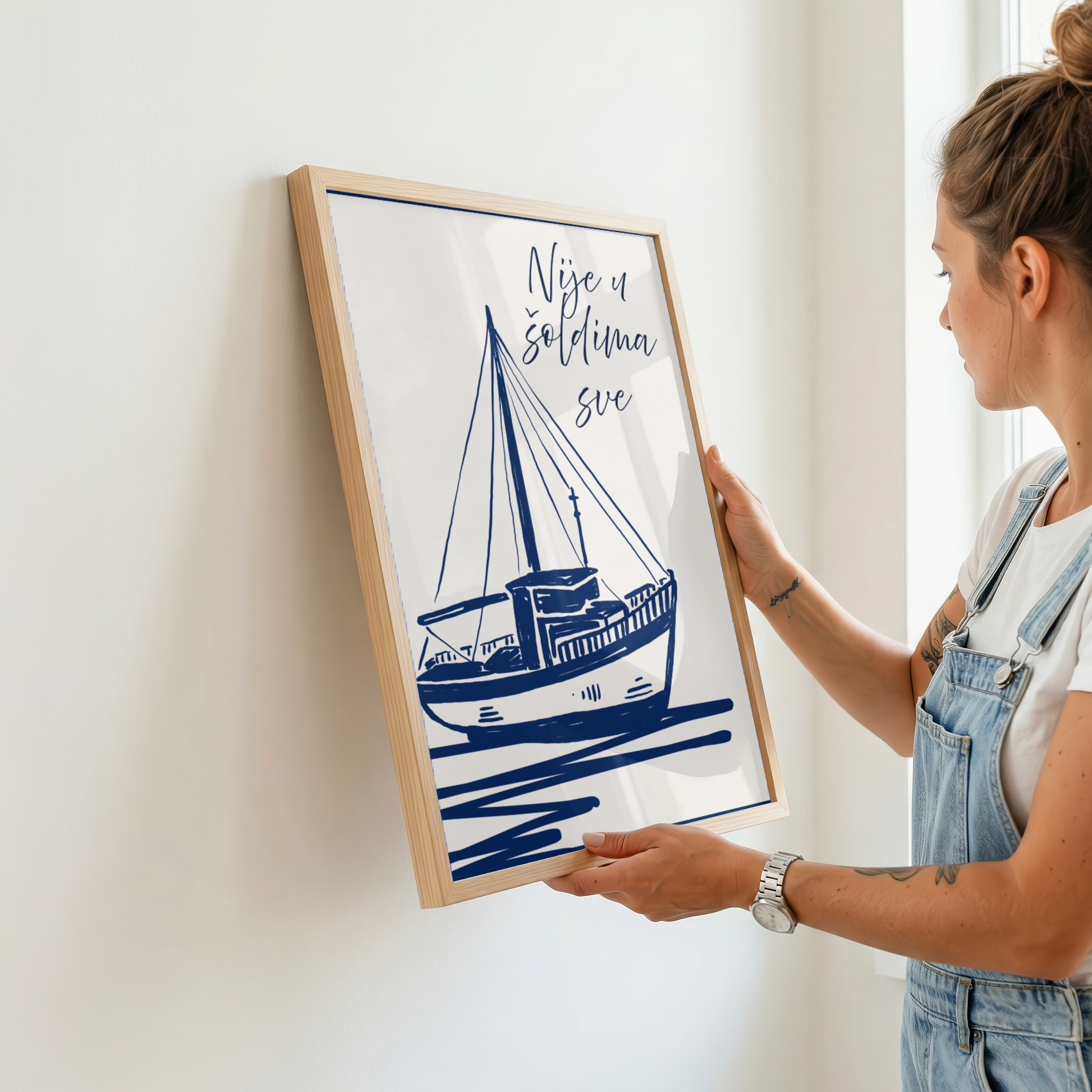 Nije u šoldima sve – Adria Fischerboot Poster