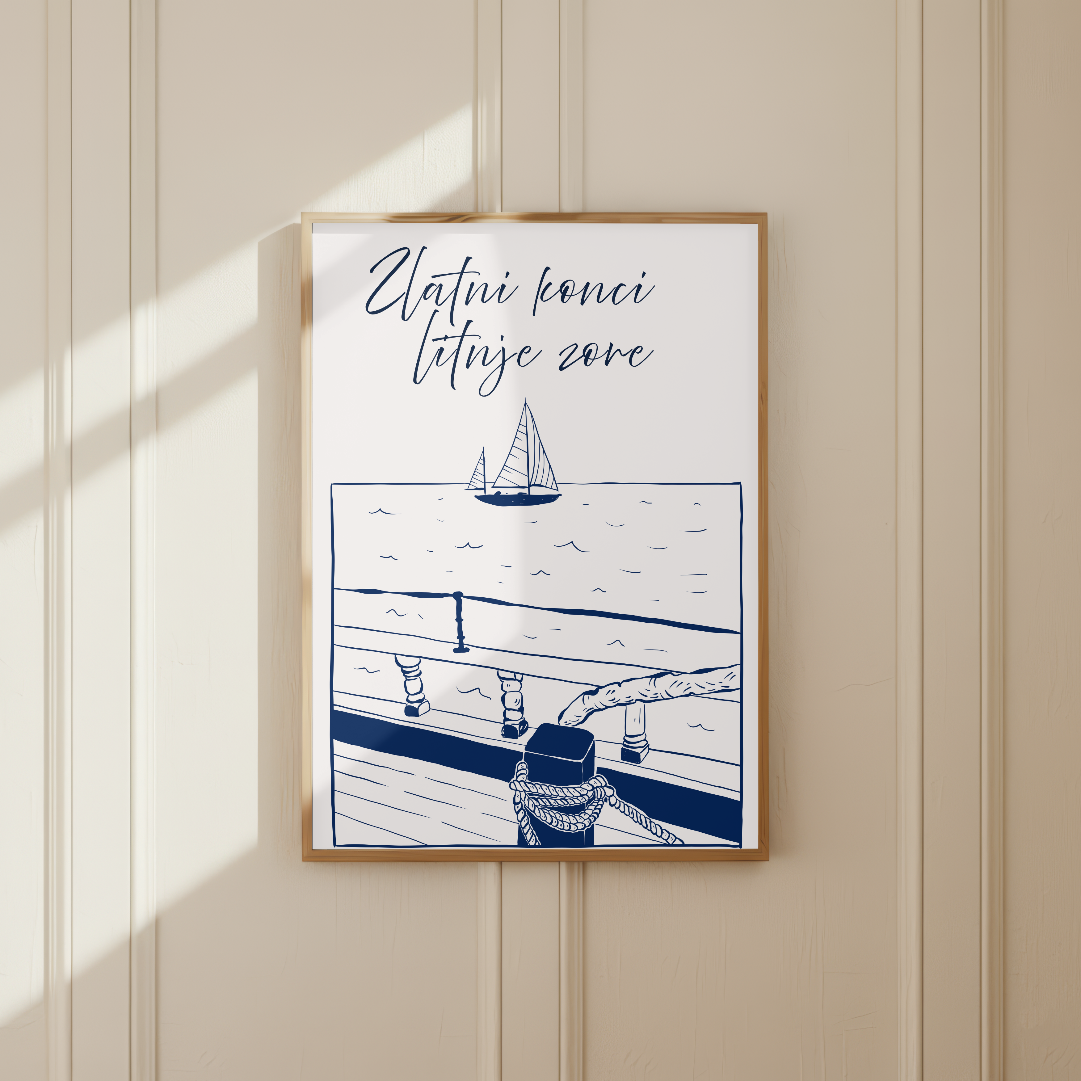 Nije sve u novcu – Plakat „Adria Fischerboot”