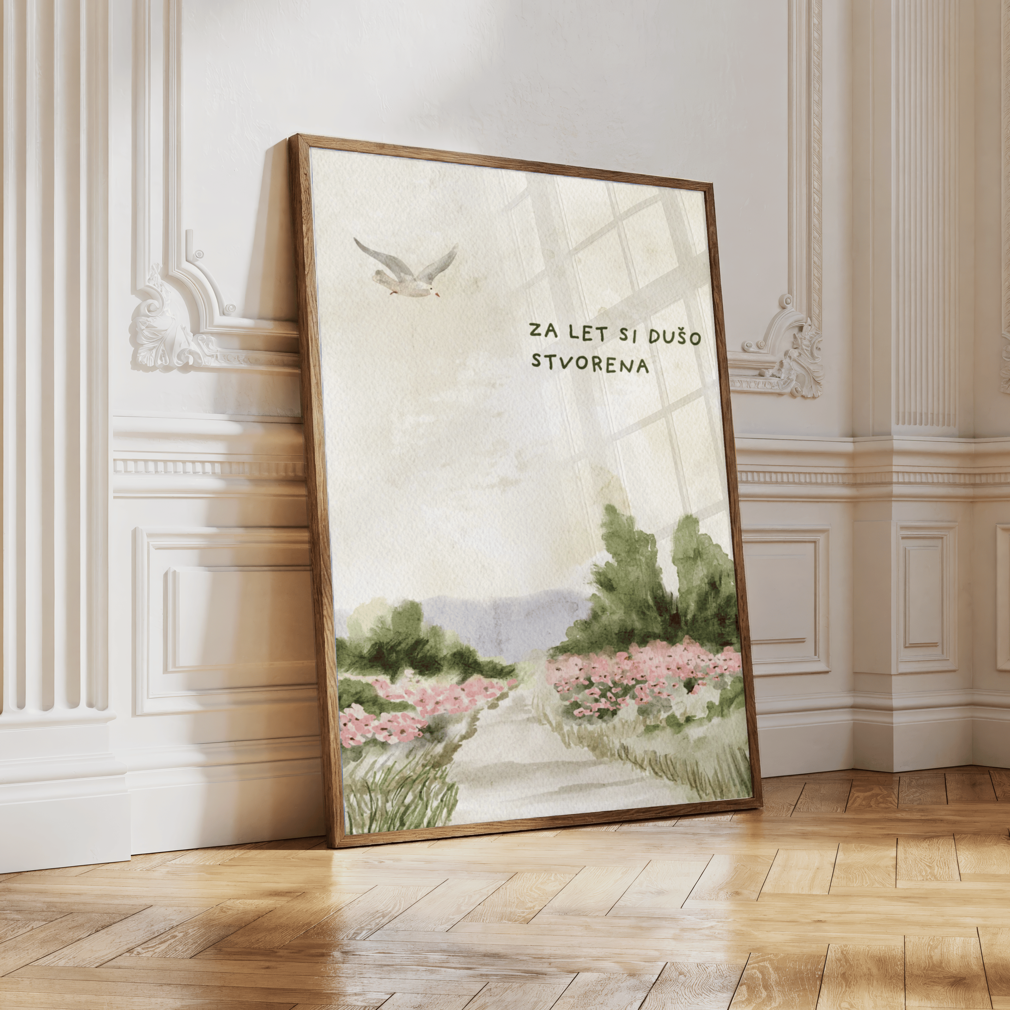 Inspirationposter - „Für den Flug bist du geschaffen“